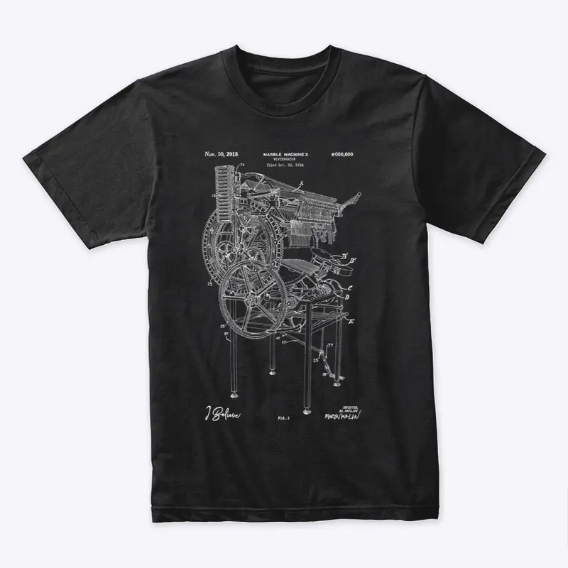 Marble Machine X "I Believe" Organic Tee